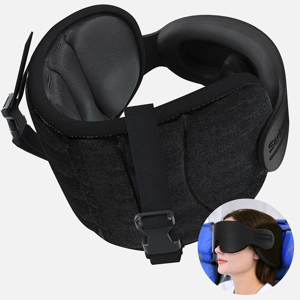 Eye Mask Sleep Travel - Masker Tidur Perjalanan Pesawat Mobil Sistem