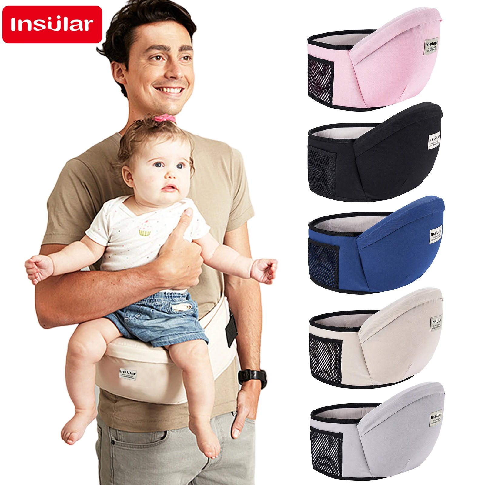 Travel Accessories Hip Belt - Dudukan gendongan bayi, dudukan pinggul bayi