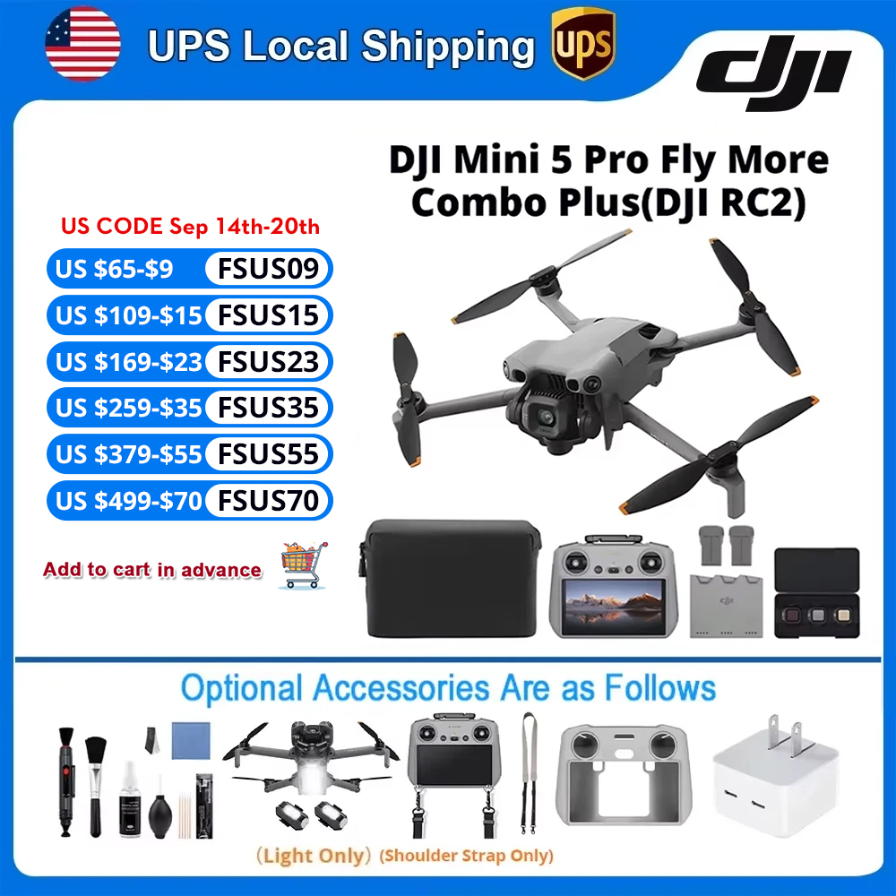 Travel Video Accessories - Drone DJI dengan Kamera | Mini