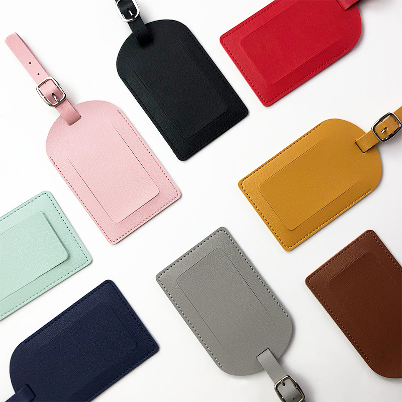 Travel Accessories Bag For Women - 1 Buah Tag Bagasi Kulit PU