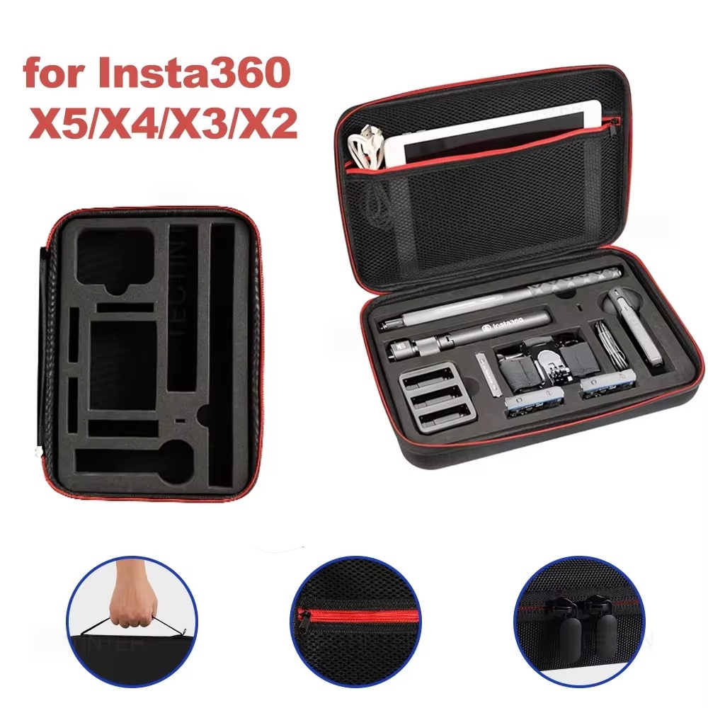 Travel Video Accessories - Kotak untuk Insta360 X5 X4 X3