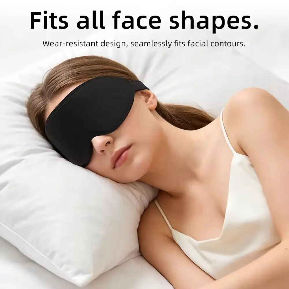 Eye Mask Sleep Travel - Masker Mata Tidur 3D Baru, Masker