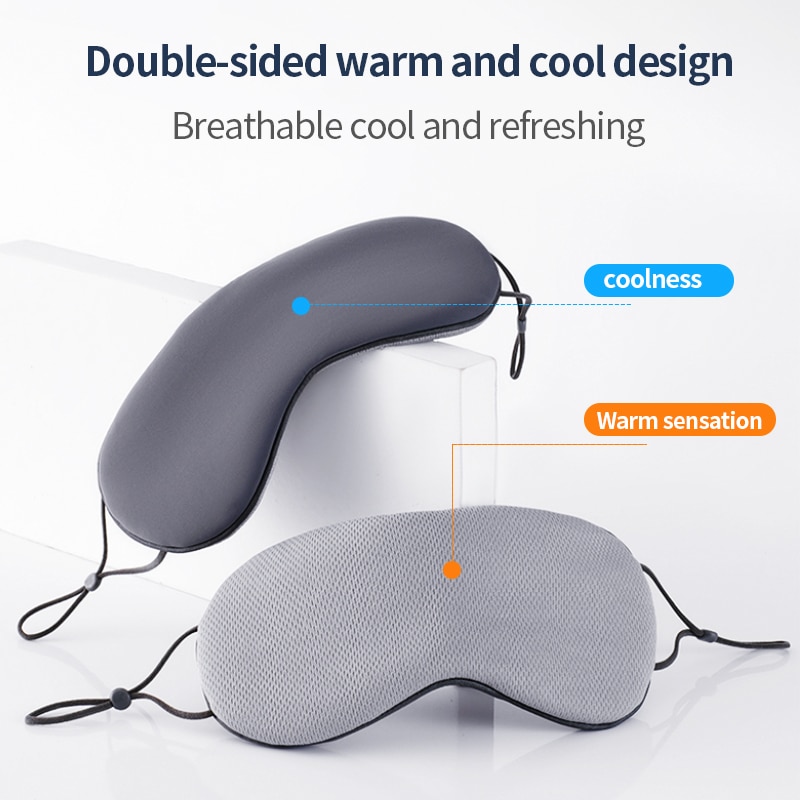 Eye Mask Sleep Travel - Penutup Mata Tidur Gaya Korea Bahan