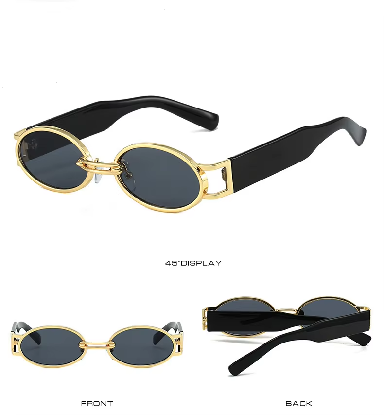 1 Buah Kacamata Hitam Oval Fas - Travel Video Accessories ulasan dan harga