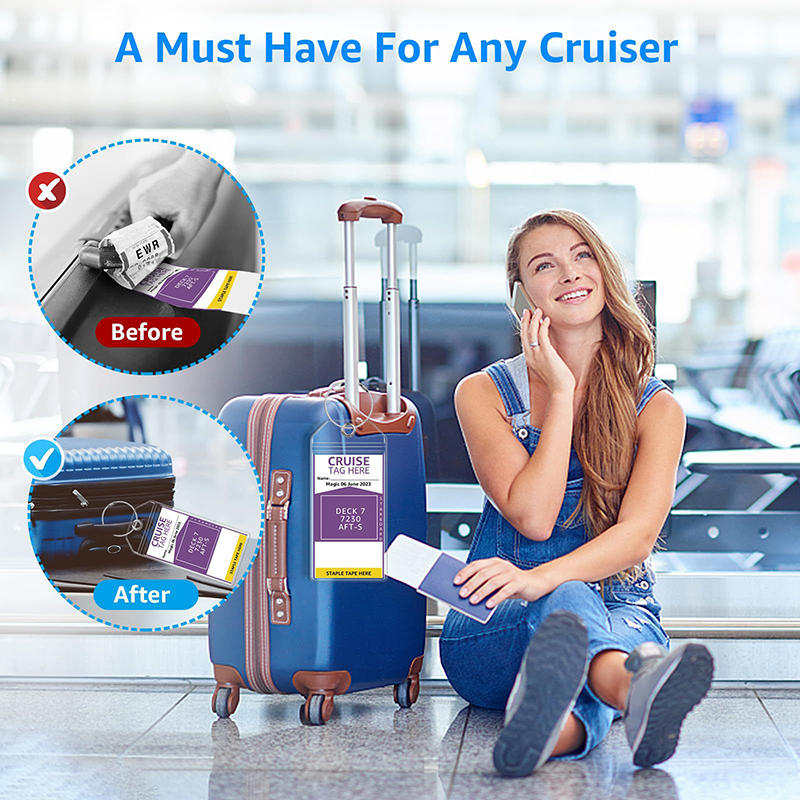 5 Buah Label Bagasi Kapal Pesi - Travel Accessories Unique ulasan dan harga