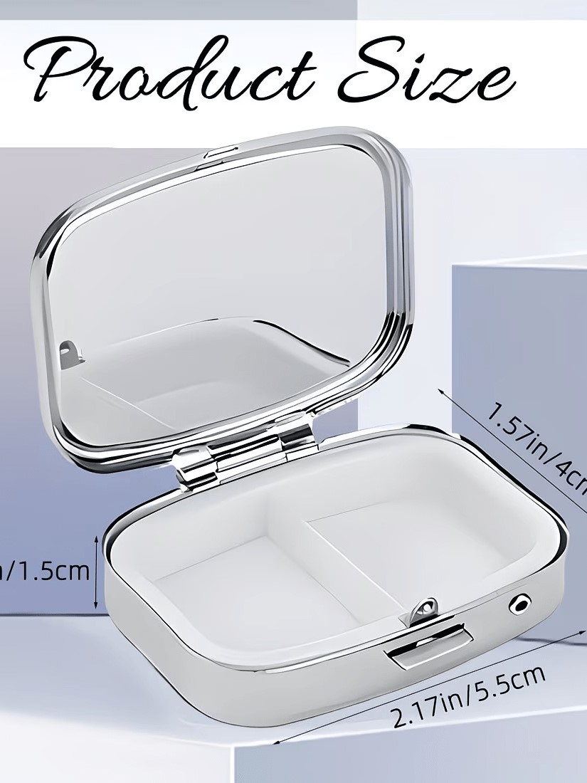 Kotak Penyimpanan Pil Pribadi, - Quirky Travel Accessories ulasan dan harga