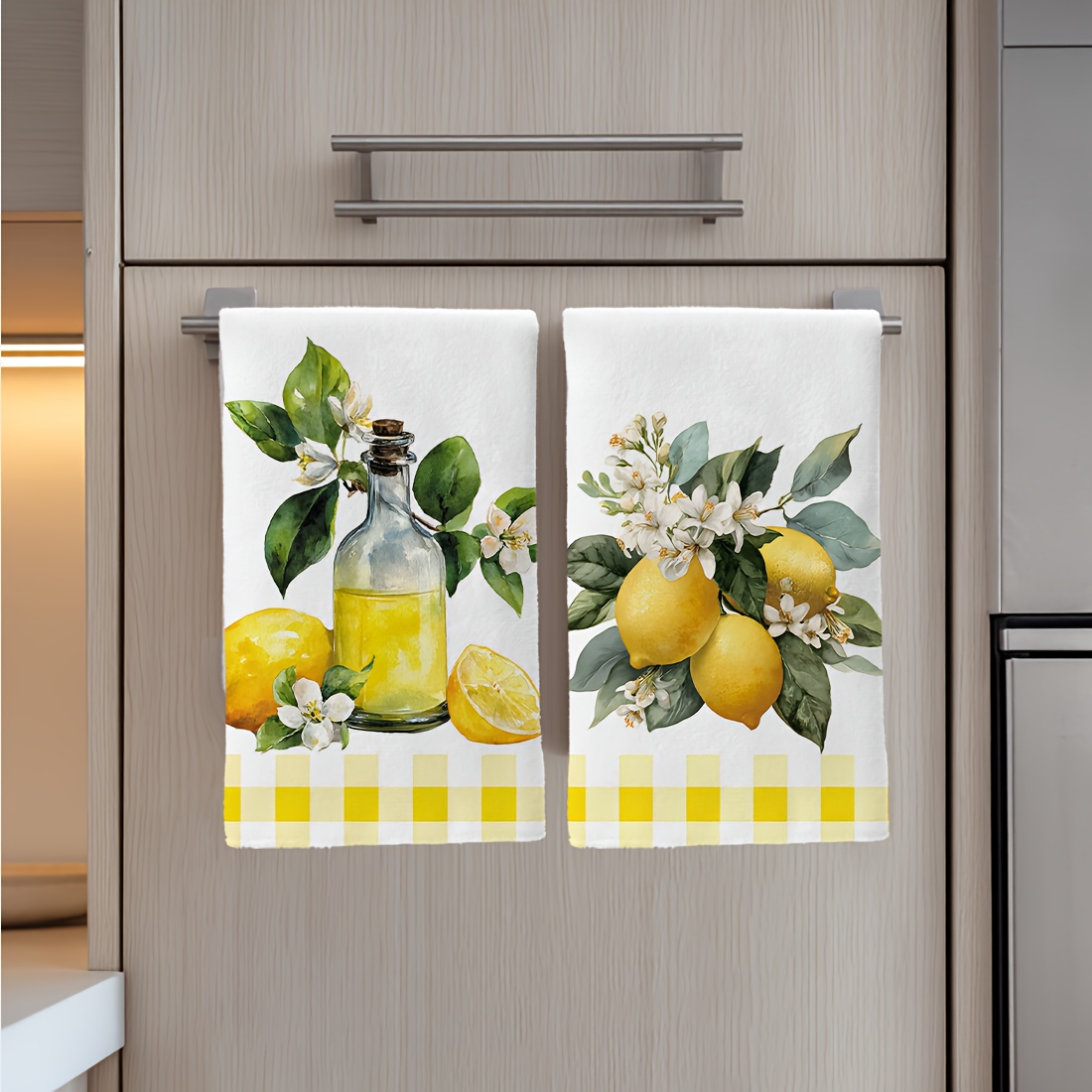 2 buah, handuk dapur motif bun - Travel Accessories Best ulasan dan harga