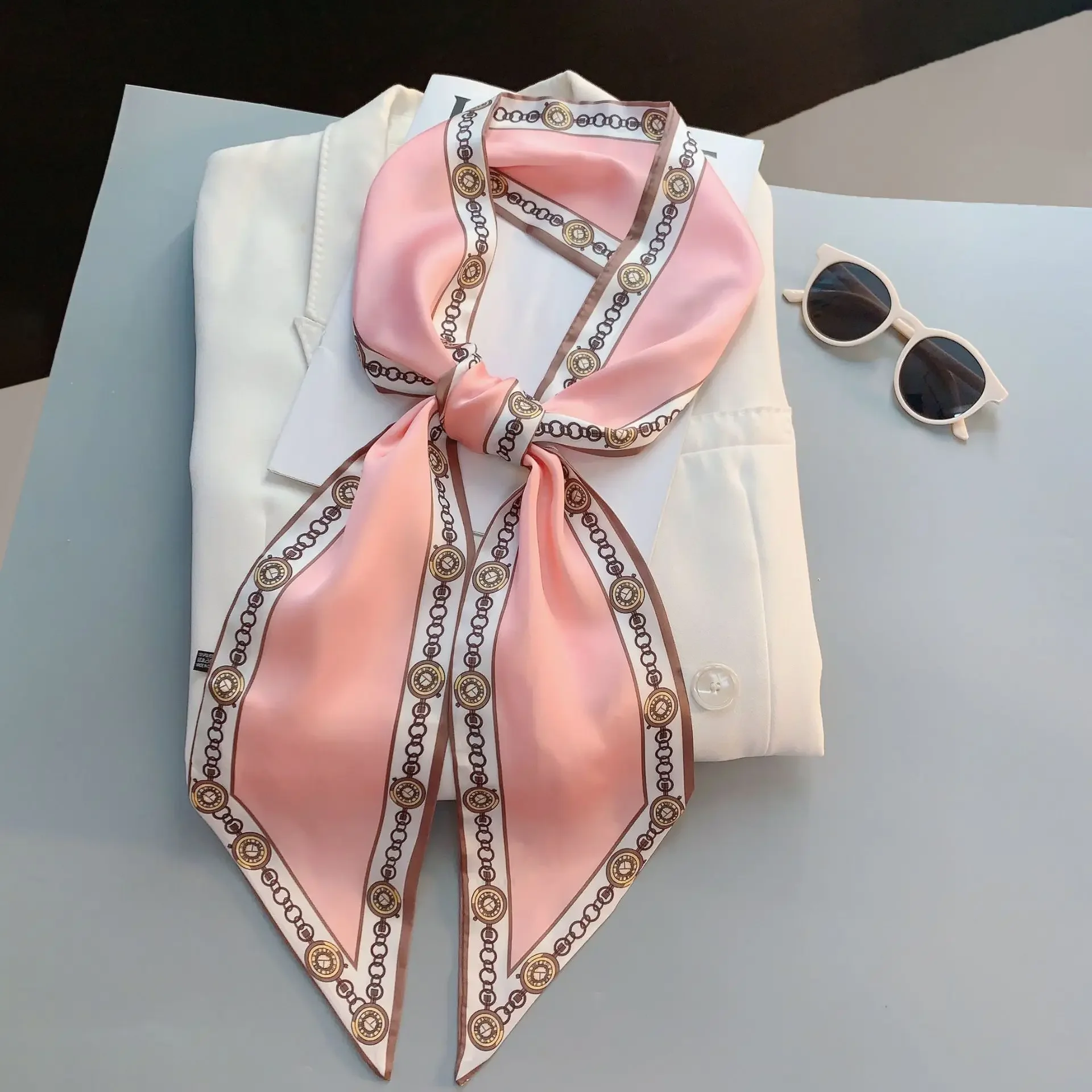 Desain Cetak Syal Tipis Motif  - Travel Accessories Luxury Brands ulasan dan harga