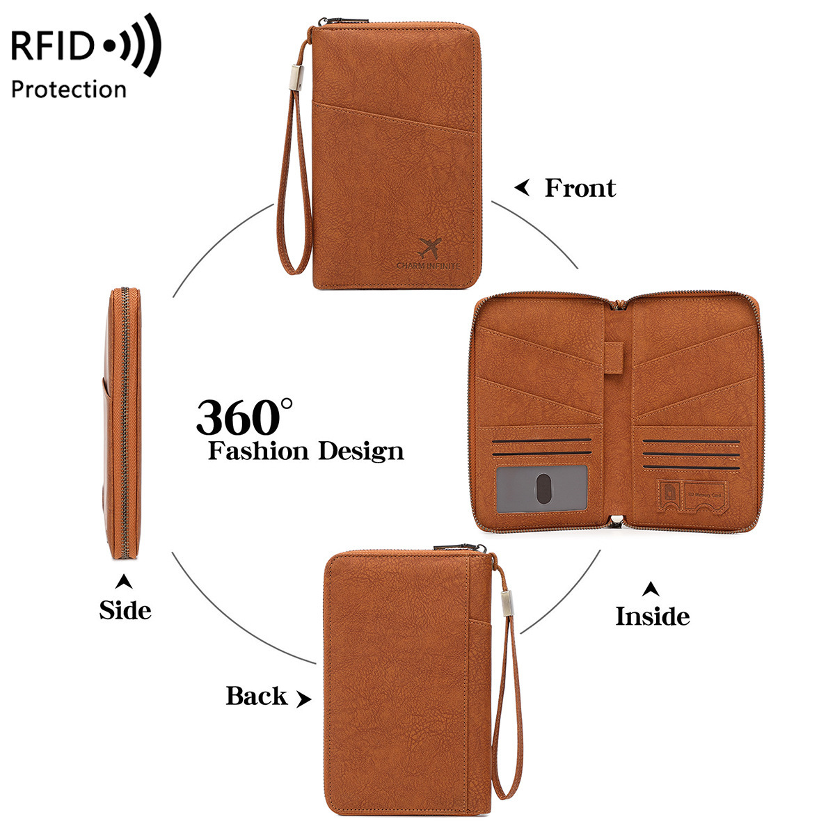 Dompet Paspor Anti-RFID Multif - Travel Accessories Best ulasan dan harga
