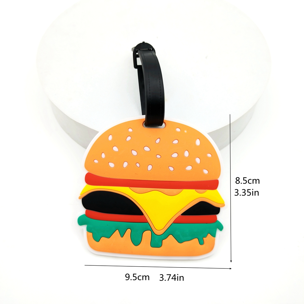 Tag bagasi es krim Hamburg 1 b - Travel Accessories Unique ulasan dan harga