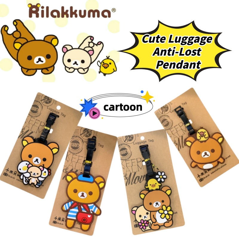 Tag Bagasi Kreatif Rilakkuma y - Travel Accessories Unique ulasan dan harga