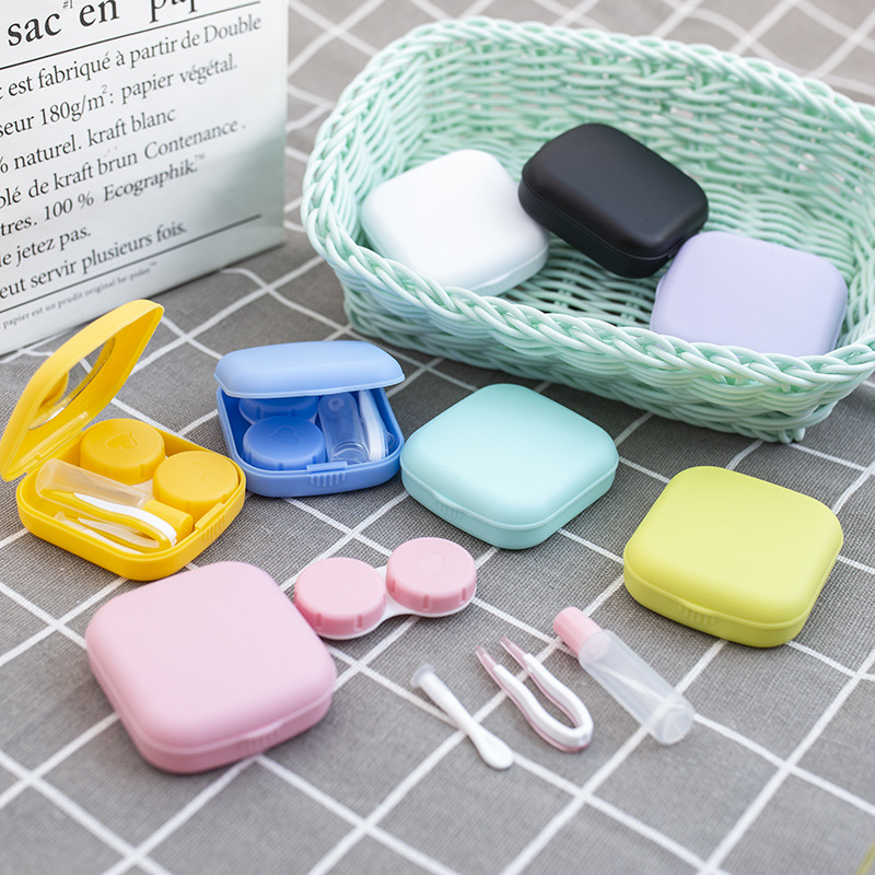 Casing Lensa Kontak Mini Wadah - Travel Video Accessories ulasan dan harga