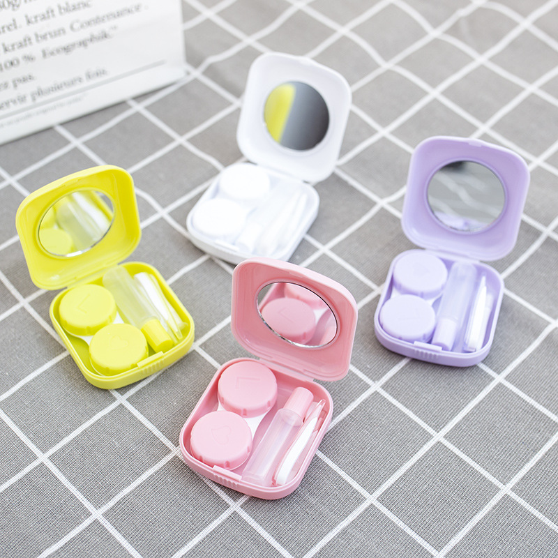 Casing Lensa Kontak Mini Wadah - Travel Video Accessories ulasan dan harga