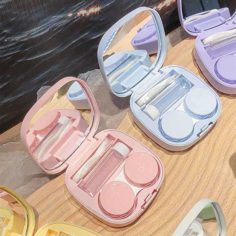 1 buah Kotak Lensa Kontak Mini - Travel Video Accessories ulasan dan harga