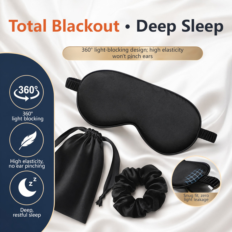 Penutup Mata Tidur Sutra Dua S - Eye Mask Sleep Travel ulasan dan harga
