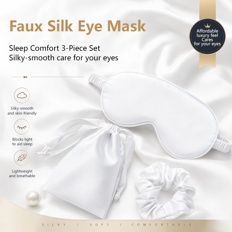Penutup Mata Tidur Sutra Dua S - Eye Mask Sleep Travel ulasan dan harga