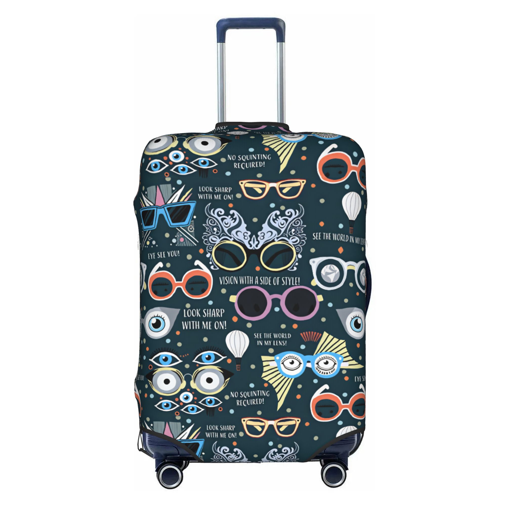 Penutup Koper Optometrist Opti - Quirky Travel Accessories ulasan dan harga