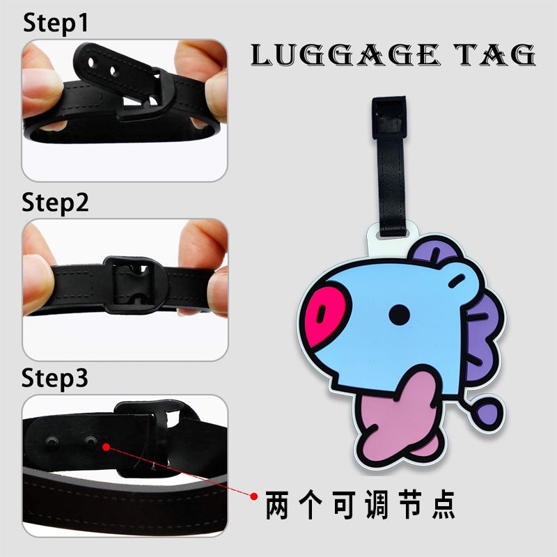 Gantungan kunci kartun BT21 lu - Travel Accessories Unique ulasan dan harga