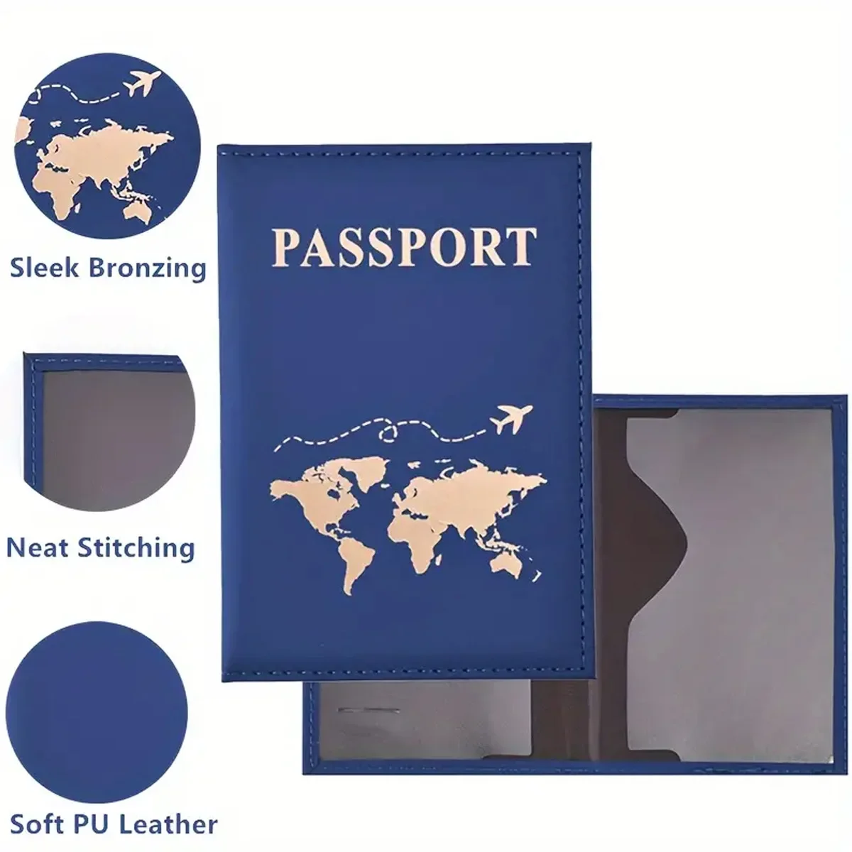 Sarung pelindung paspor kulit  - Travel Accessories Bag For Women ulasan dan harga