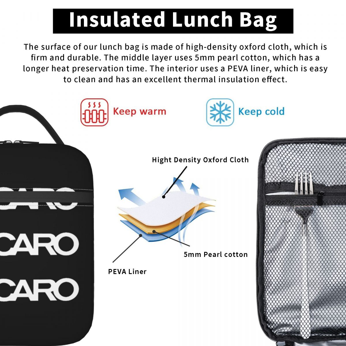 Tas Makan Siang Terisolasi Log - Travel Accessories Bag For Women ulasan dan harga