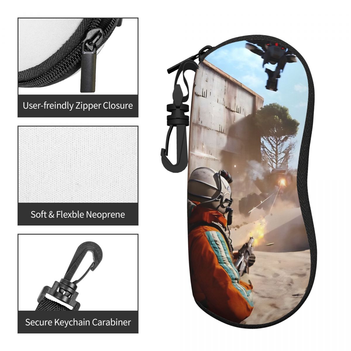 Kotak Kacamata ARC Raiders Kot - Travel Reading Accessories ulasan dan harga