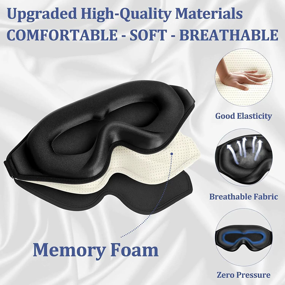 Masker Mata 3D, Masker Tidur y - Eye Mask Sleep Travel ulasan dan harga