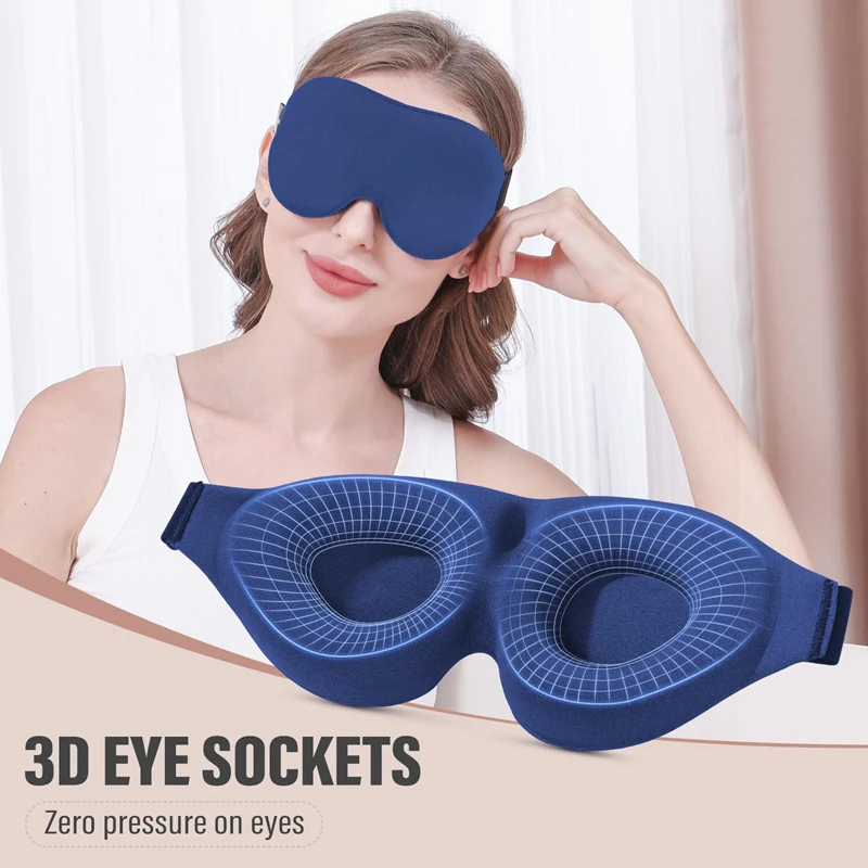 Penutup Mata Tidur 3D Bernapas - Eye Mask Sleep Travel ulasan dan harga