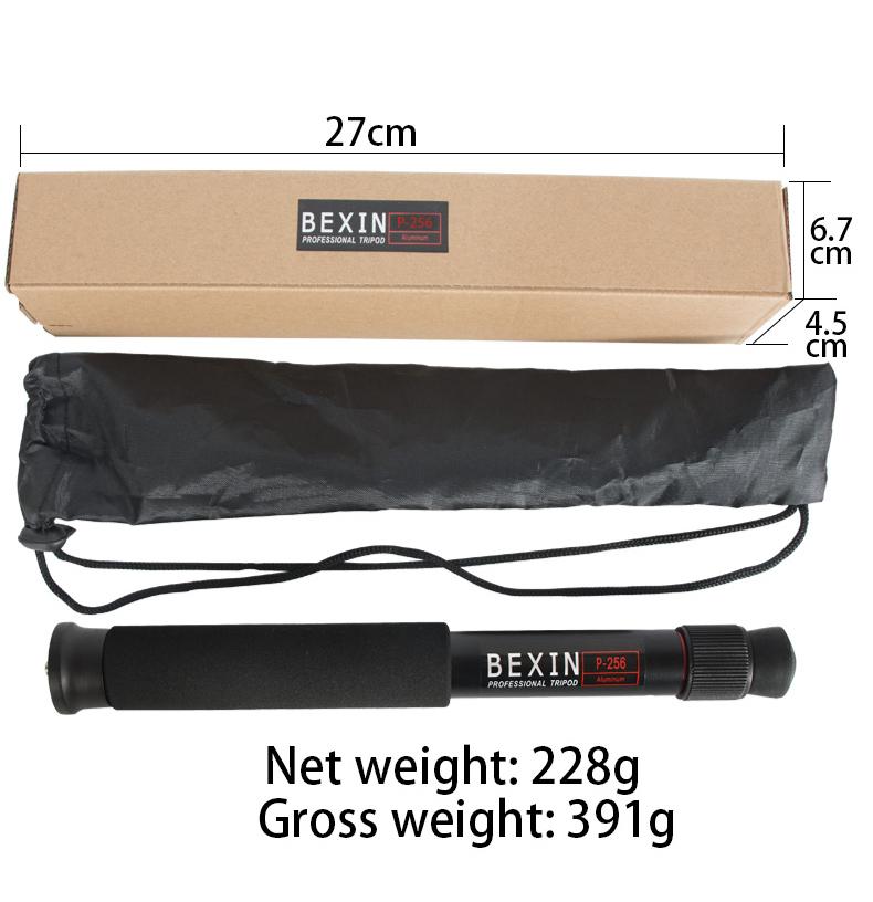 BEXIN P256 Monopod Kamera Alum - Travel Accessories Highpoint ulasan dan harga