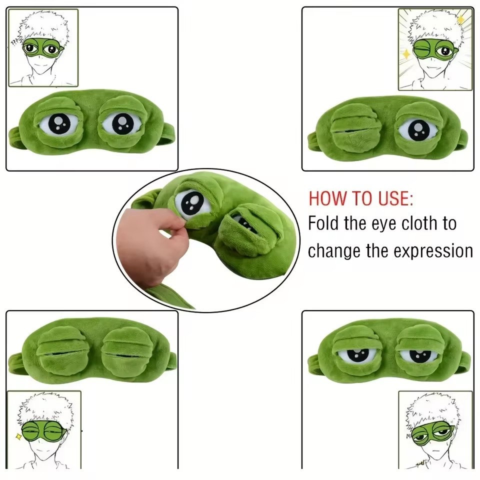 Penutup Mata Tidur 3D Bentuk K - Eye Mask Sleep Travel ulasan dan harga