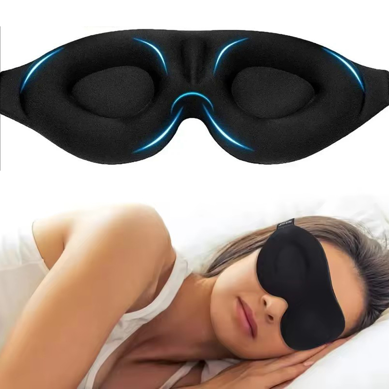 Masker Mata 3D Nyaman dan Bern - Eye Mask Sleep Travel ulasan dan harga