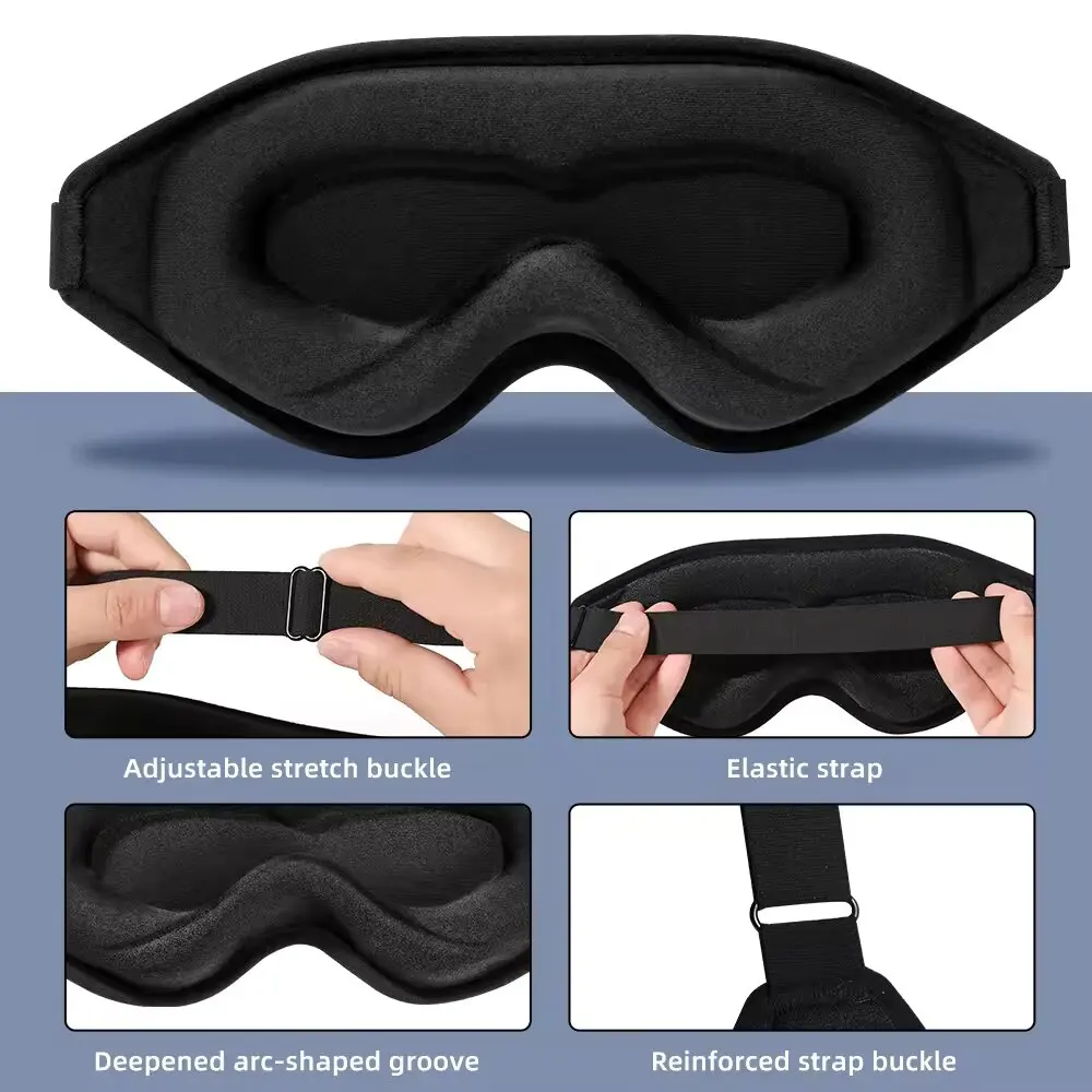 Masker Mata Tidur 3D Baru, Mas - Eye Mask Sleep Travel ulasan dan harga