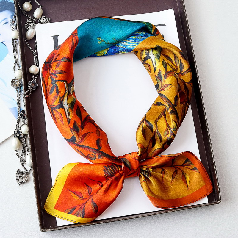 Syal Sutra Desainer Wanita Mer - Travel Accessories Luxury Brands ulasan dan harga