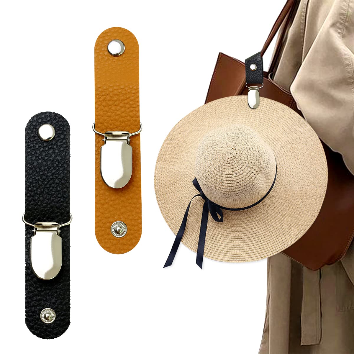 Penjepit Topi Kulit PU untuk P - Travel Accessories Bag For Women ulasan dan harga