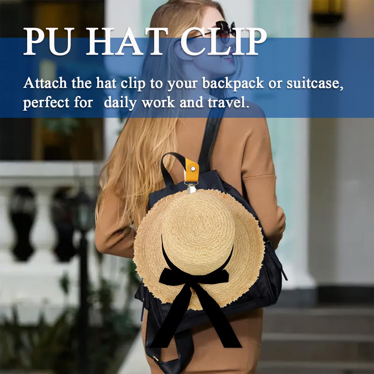 Penjepit Topi Kulit PU untuk P - Travel Accessories Bag For Women ulasan dan harga
