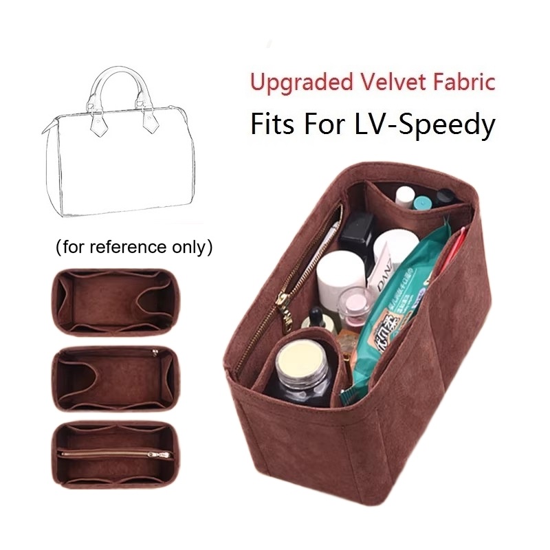 Organizer Tas Sisipan Beludru  - Travel Accessories Lv ulasan dan harga